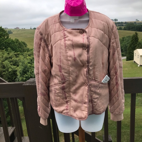 Marrakech Anthropologie Quilted Moto Jacket - Picture 2 of 8